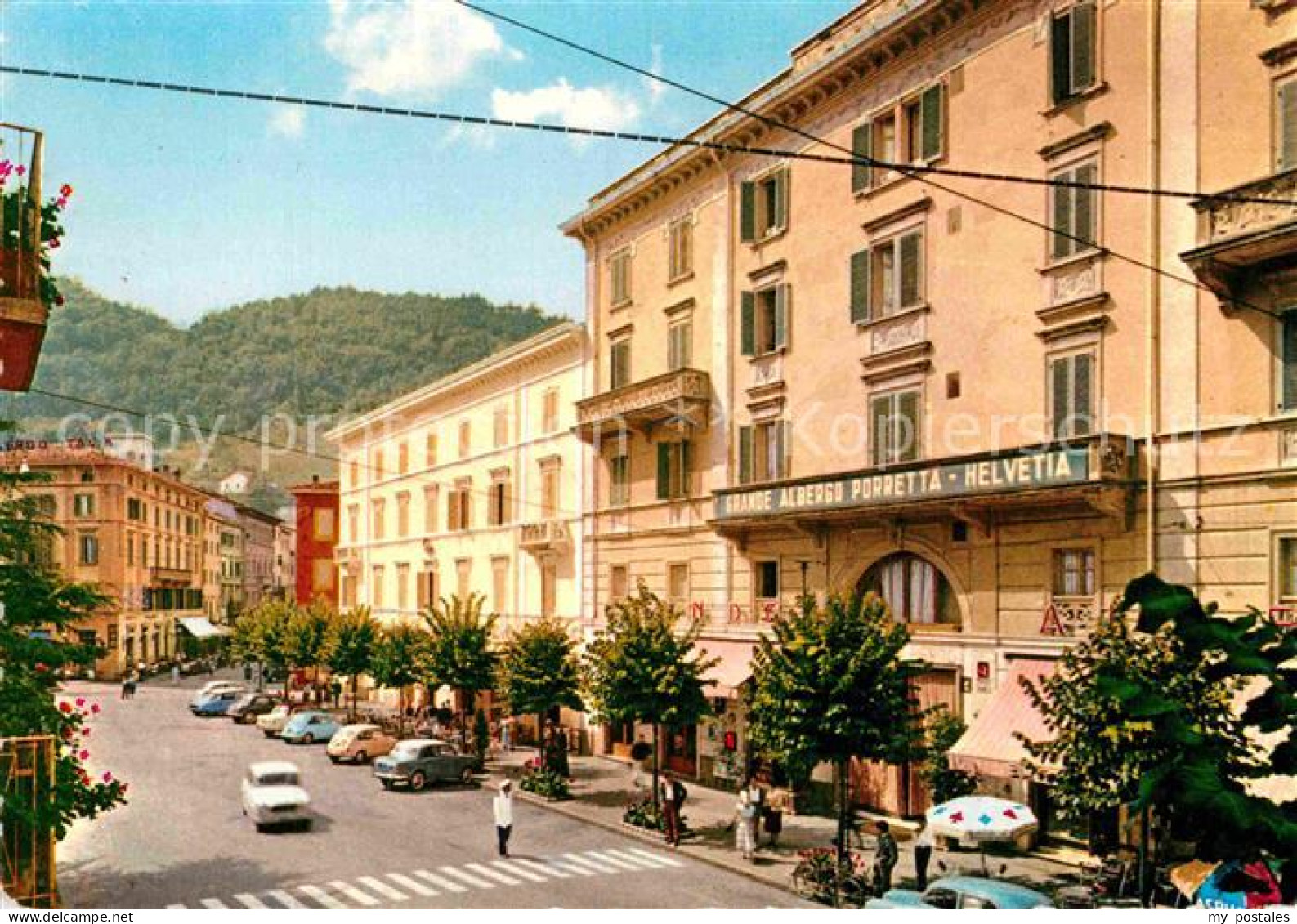 72840176 Porretta Terme Grandi Alberghi E Piazza Vittorio Veneto Porretta Terme - Autres & Non Classés