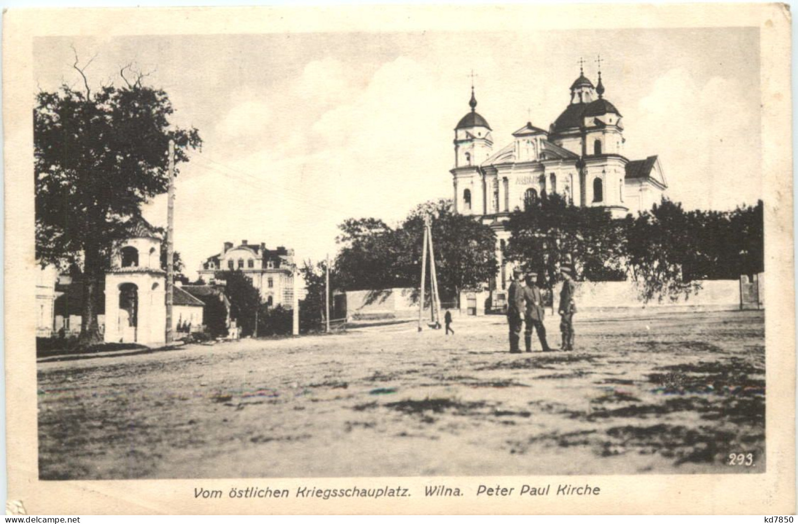 Wilna - Peter Paul Kirche - Feldpost - Litauen