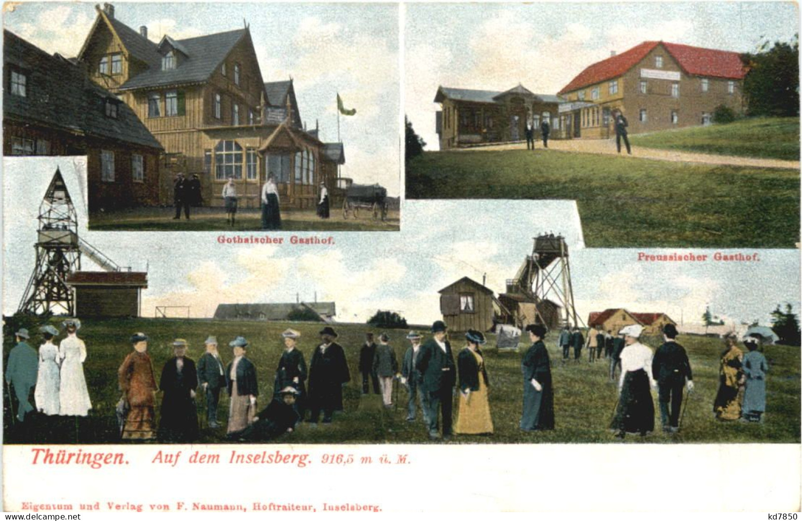 Thüringen Auf Dem Inselsberg - Gotha