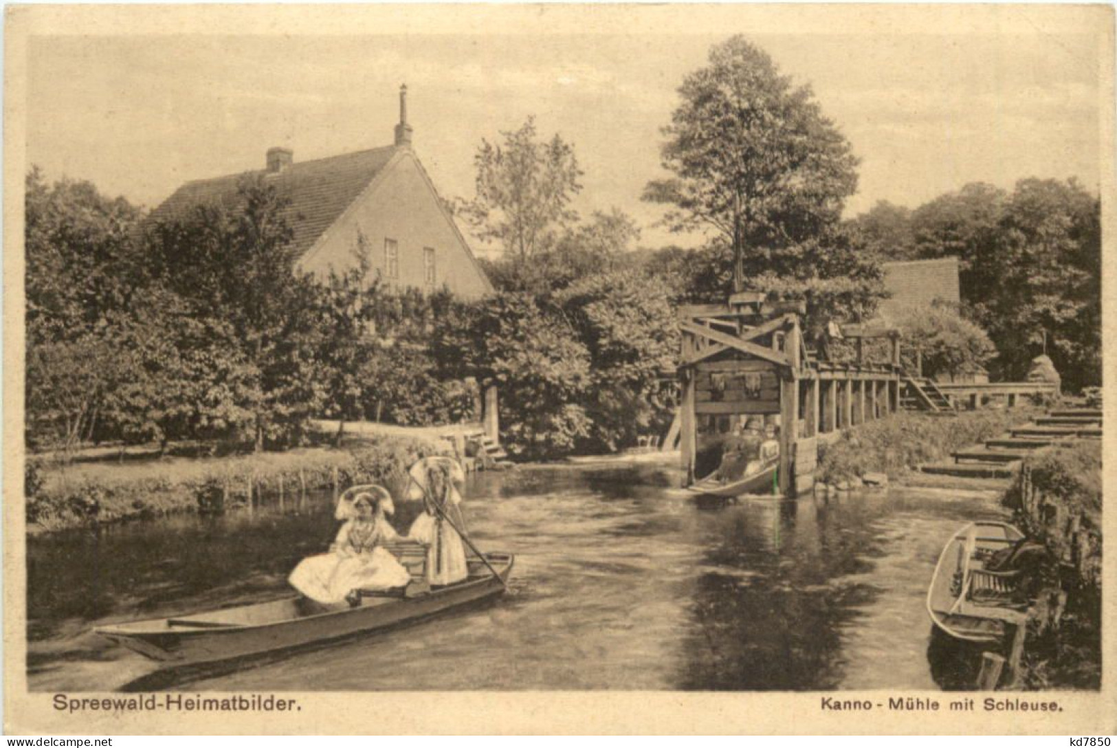 Spreewald - Kanno Mühle Mit Schleuse - Sonstige & Ohne Zuordnung