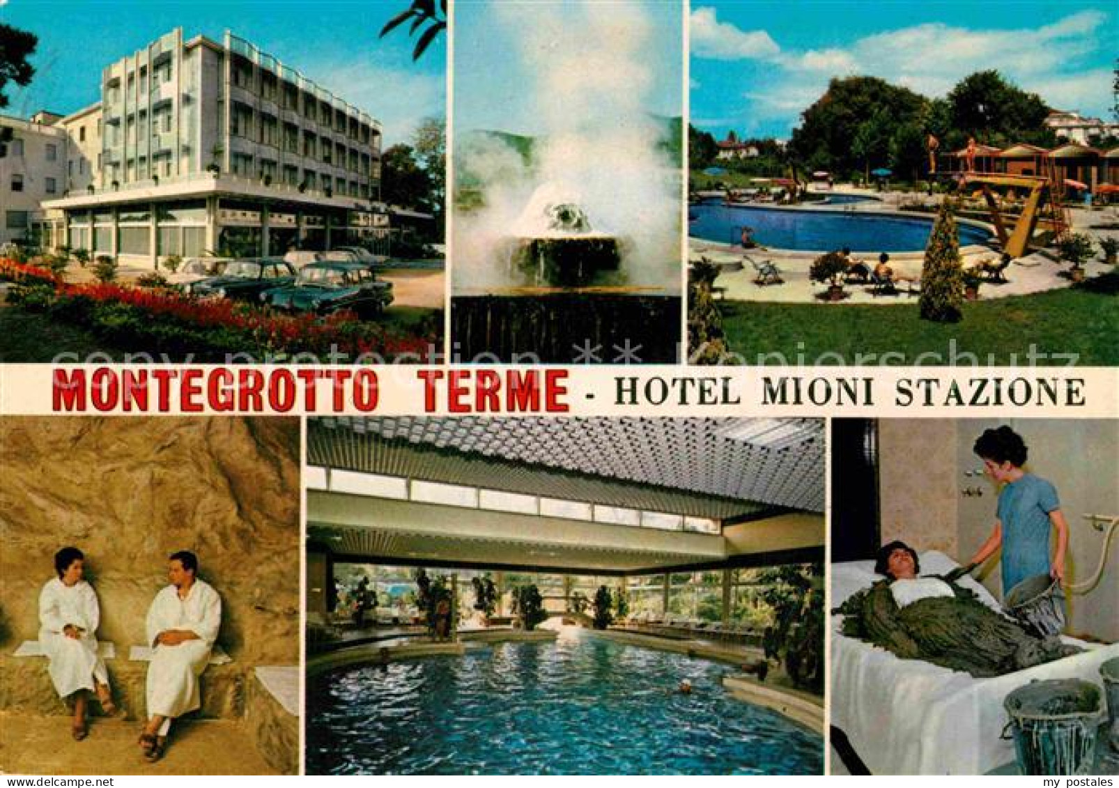 72840124 Montegrotto Terme Hotel Mioni Stazione Grotte Hallenbad Moorbad Firenze - Autres & Non Classés