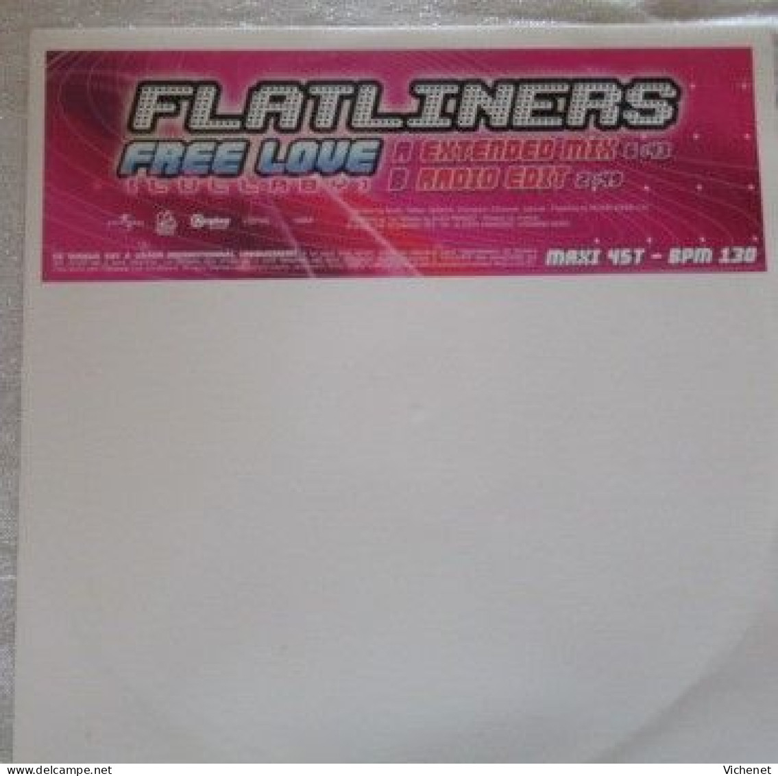 Flatliners – Free Love (Lullaby) - Maxi - 45 Rpm - Maxi-Single