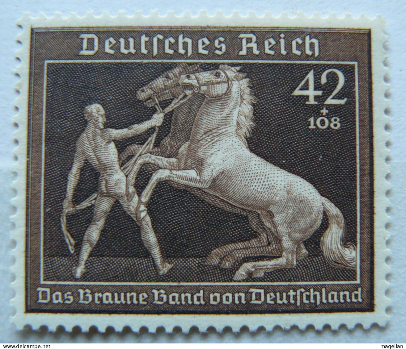 Allemagne - III Reich - Mi. 699 - Yv. 639 Neufs ** (MNH) - Cheval - Ongebruikt