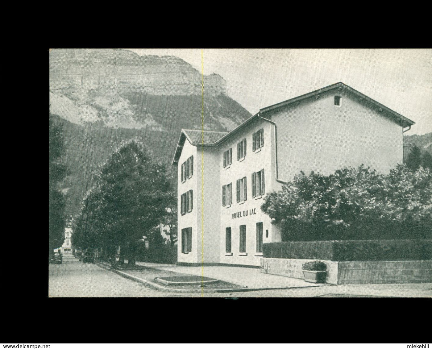 01-NANTUA-HOTEL DU LAC-PROPRIETAIRE A.JANTET-AVENUE DE LA GARE - Nantua