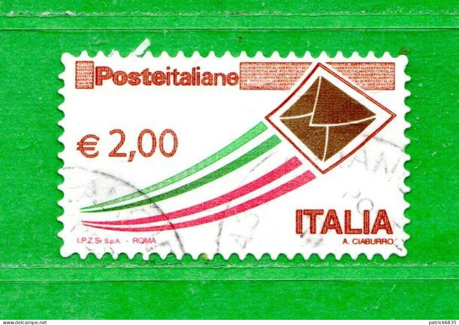 Italia ° -  2009 -  Posta Italiana, €  2,00.  Unif. 3157. - 2001-10: Gebraucht