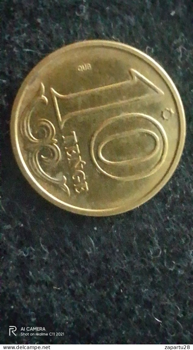 KAZAKİSTAN-- 2021   10     TENGE   VF - Kazachstan