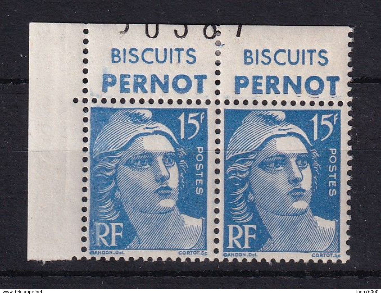 D 811 / LOT N° 886 PAIRE AVEC PUB NEUF** - Collections