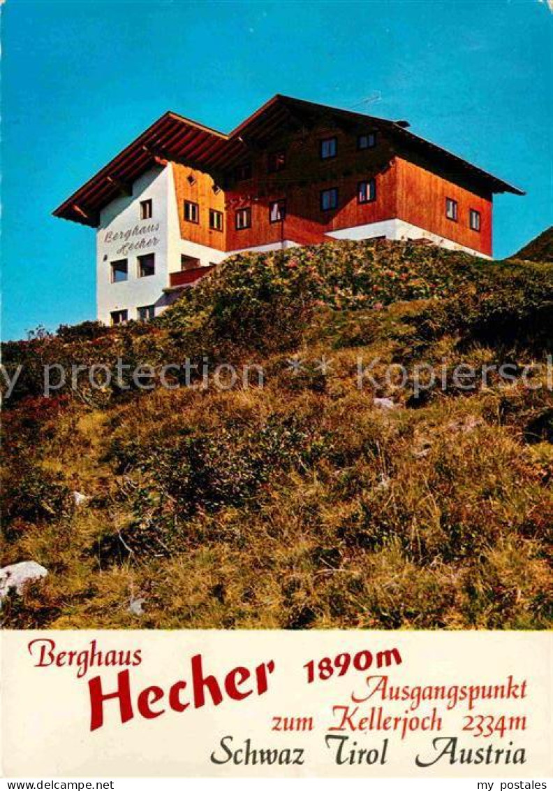72839953 Kellerjoch Berghaus Hecher Kellerjoch - Autres & Non Classés