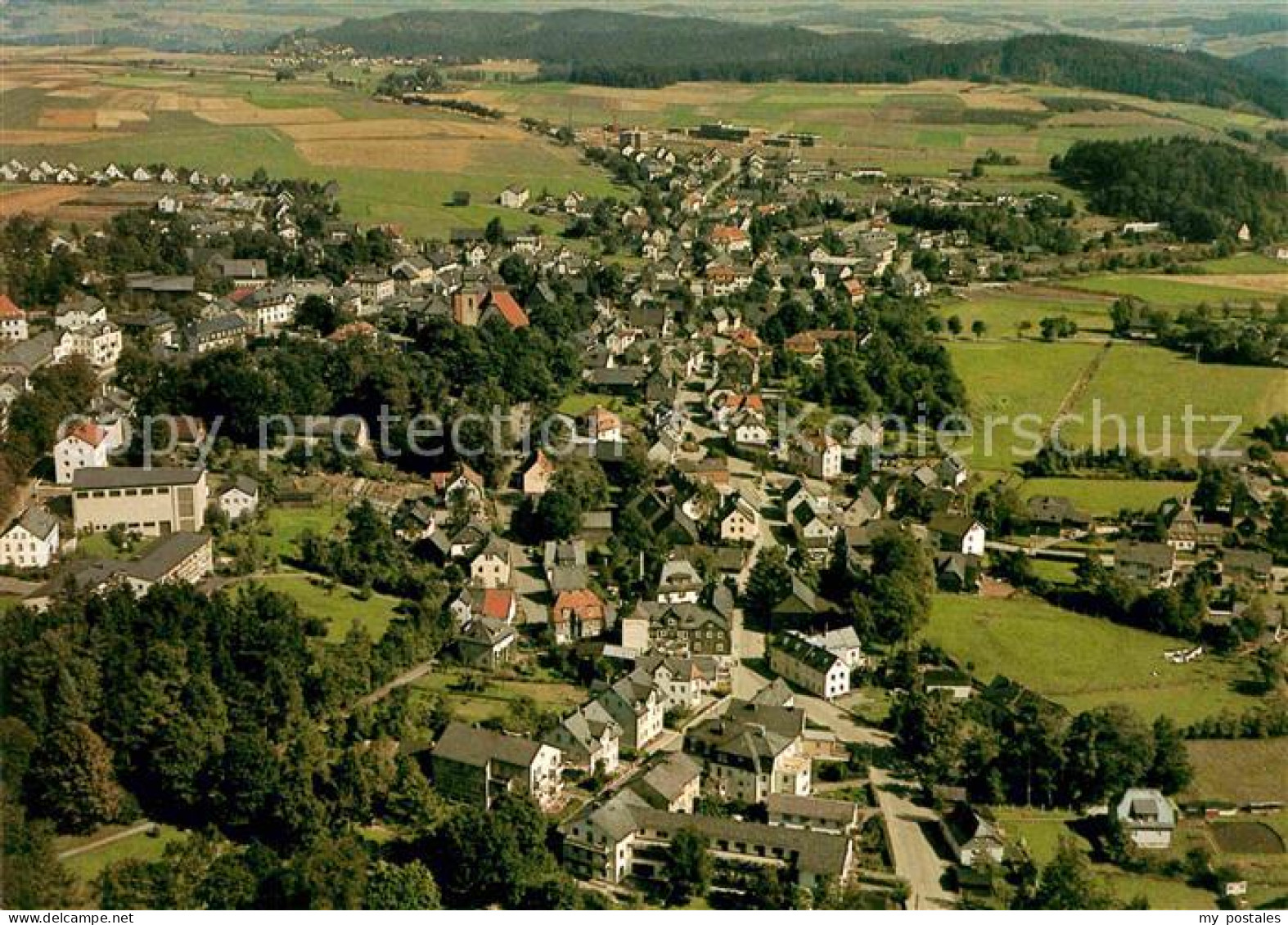 72839924 Bad Steben Fliegeraufnahme Stahl-, Moor- Und Radiumbad Bad Steben - Bad Steben