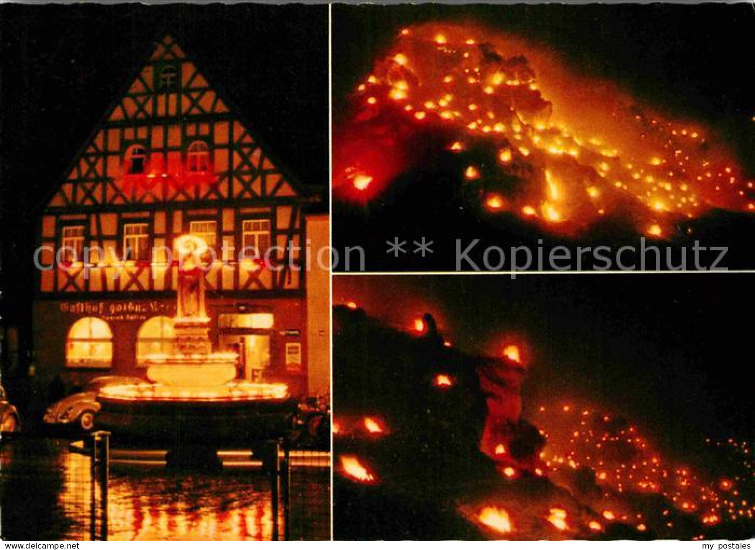 72839923 Pottenstein Oberfranken Illumination Bei Anbetungsbeschluss Drei Koenig - Pottenstein