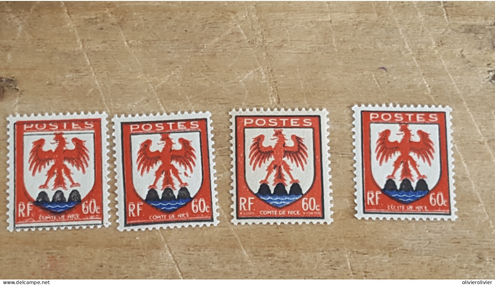 REF A3689 FRANCE  NEUF** VARIETE CADRE - Collections