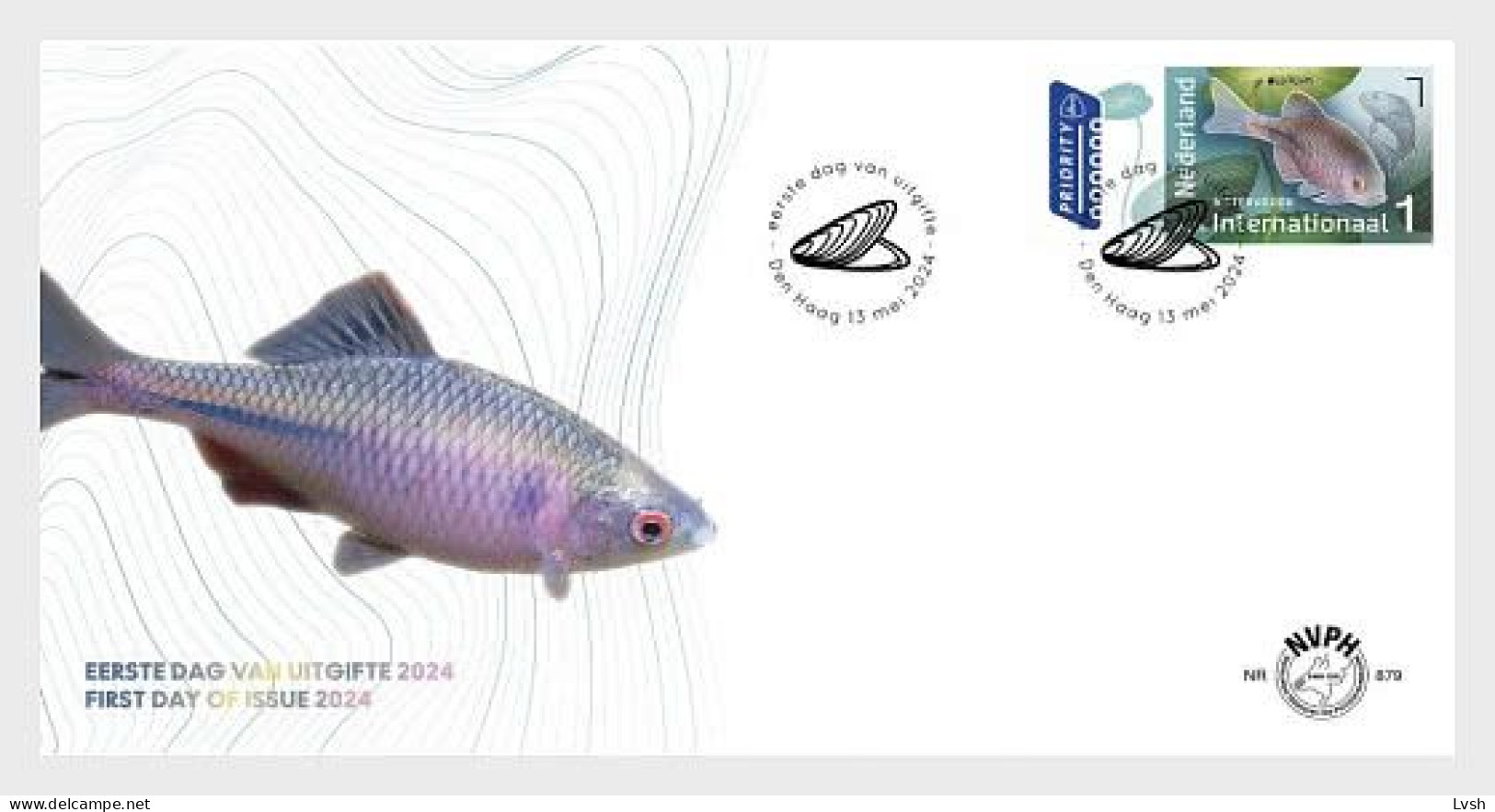 Netherlands.2024.Europa CEPT.Underwater Fauna And Flora.FDC. - 2024