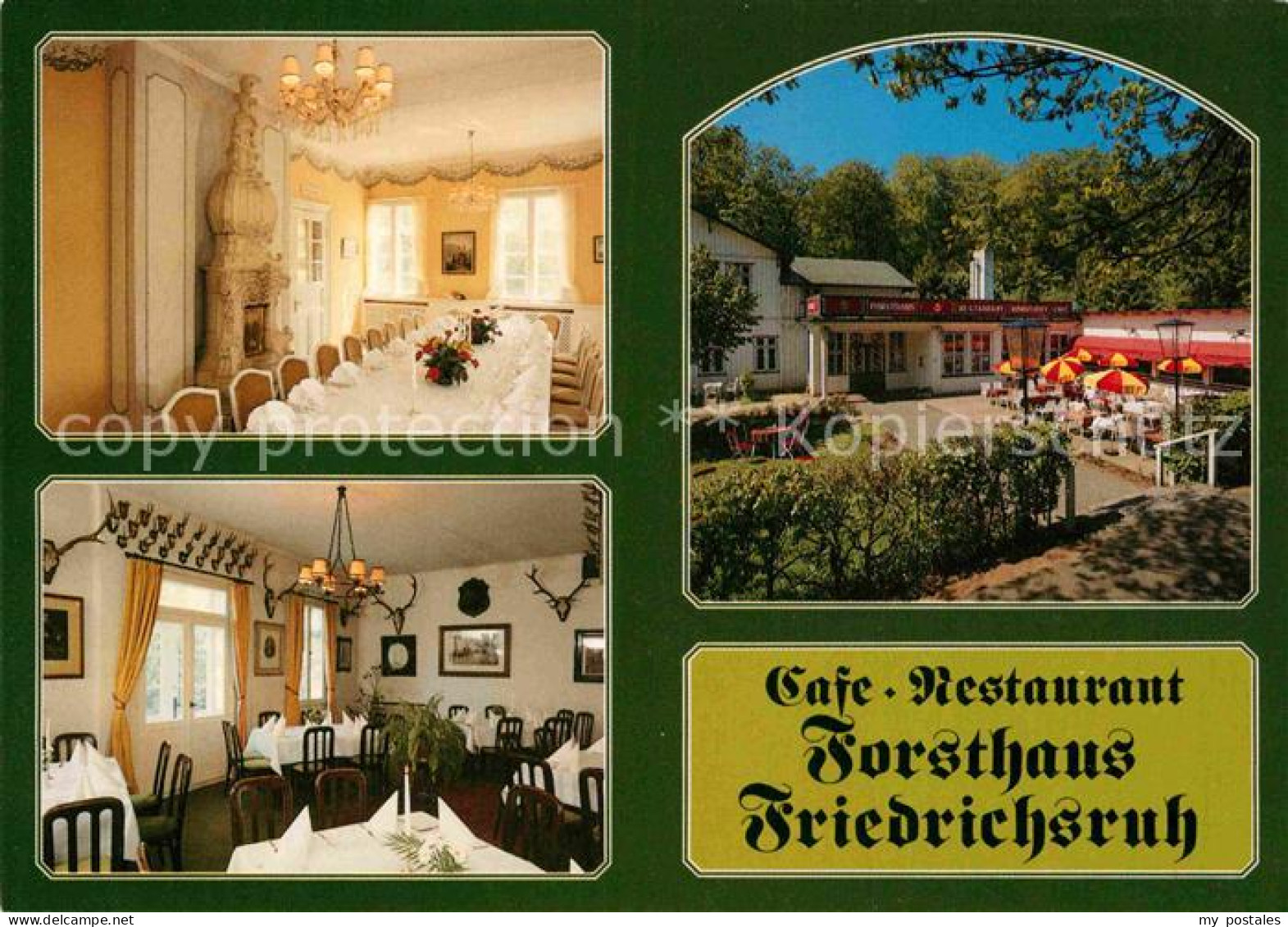 72839880 Friedrichsruh Hamburg Cafe Restaurant Forsthaus  Friedrichsruh Hamburg - Other & Unclassified