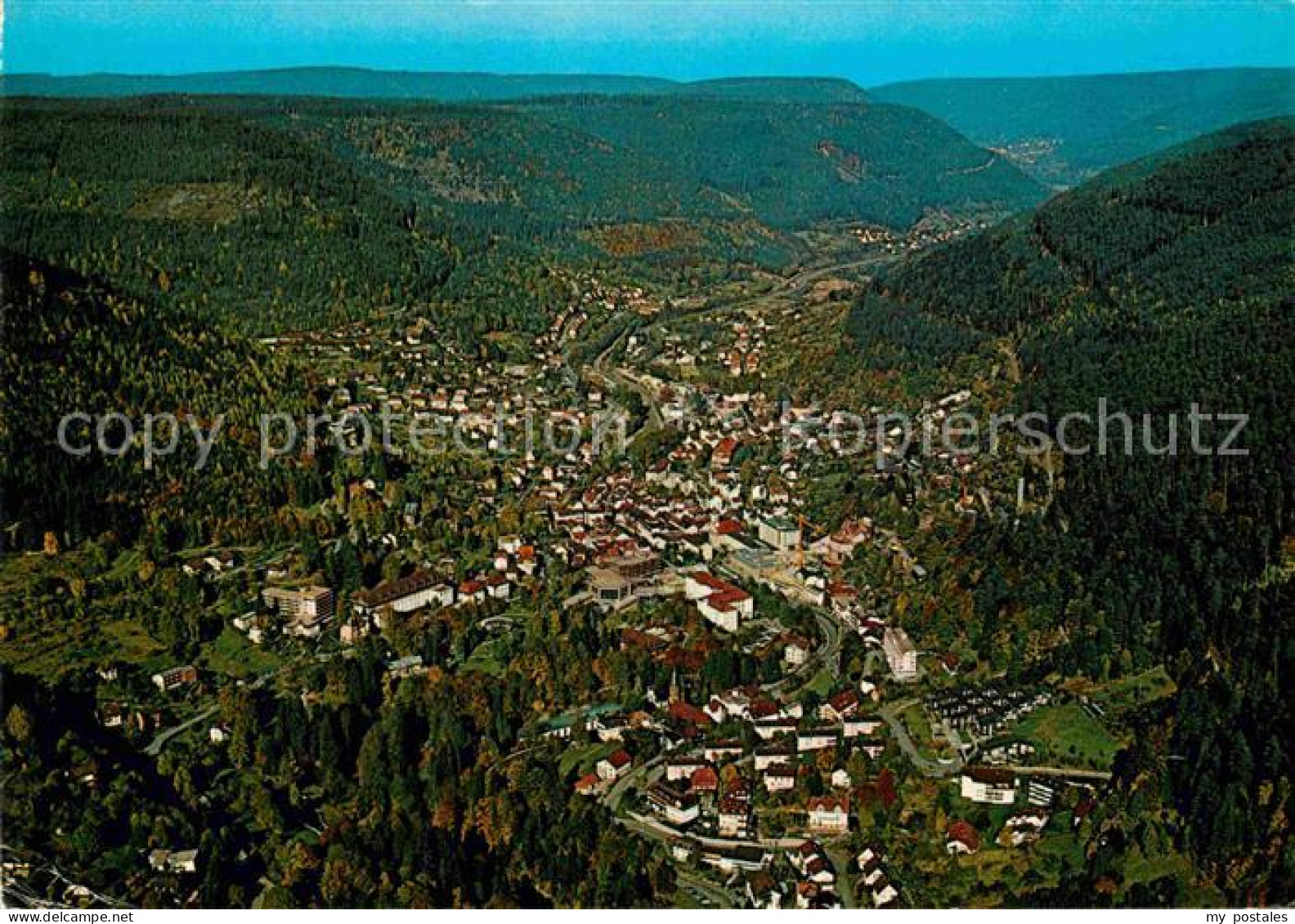 72839621 Bad Wildbad Fliegeraufnahme Bad Wildbad - Other & Unclassified