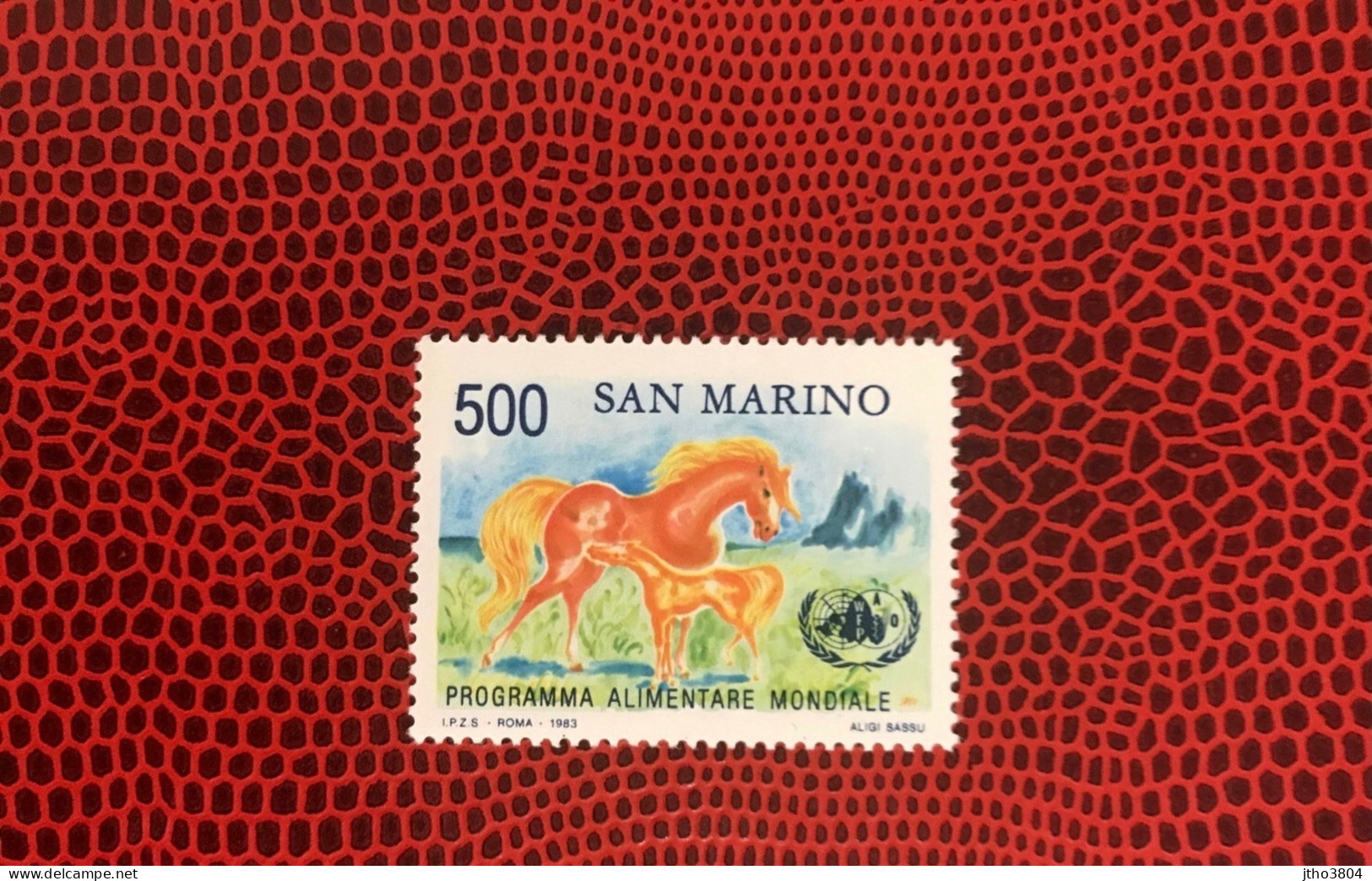 SAINT MARIN 1985 1v Neuf MNH ** MI 1287 Caballo Horse Pferd Cavalo Cheval SAN MARINO - Horses