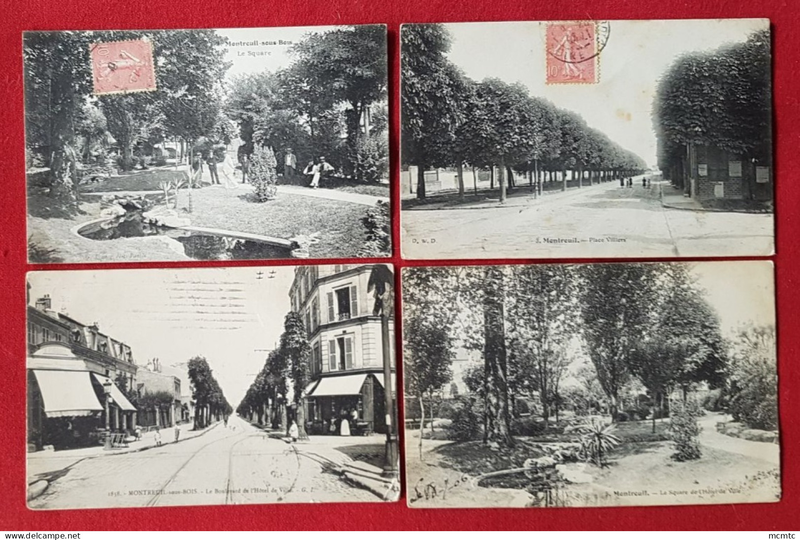 8 Cartes - Montreuil -( 93 - Seine Saint Denis ) - Montreuil