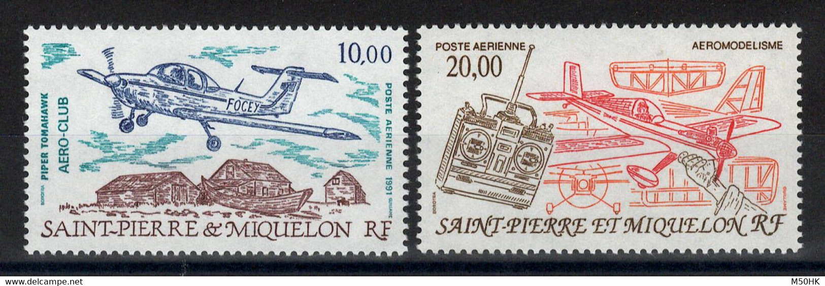 SPM - YV PA 70 & 71 N** MNH Luxe , Cote 13,60 Euros - Unused Stamps