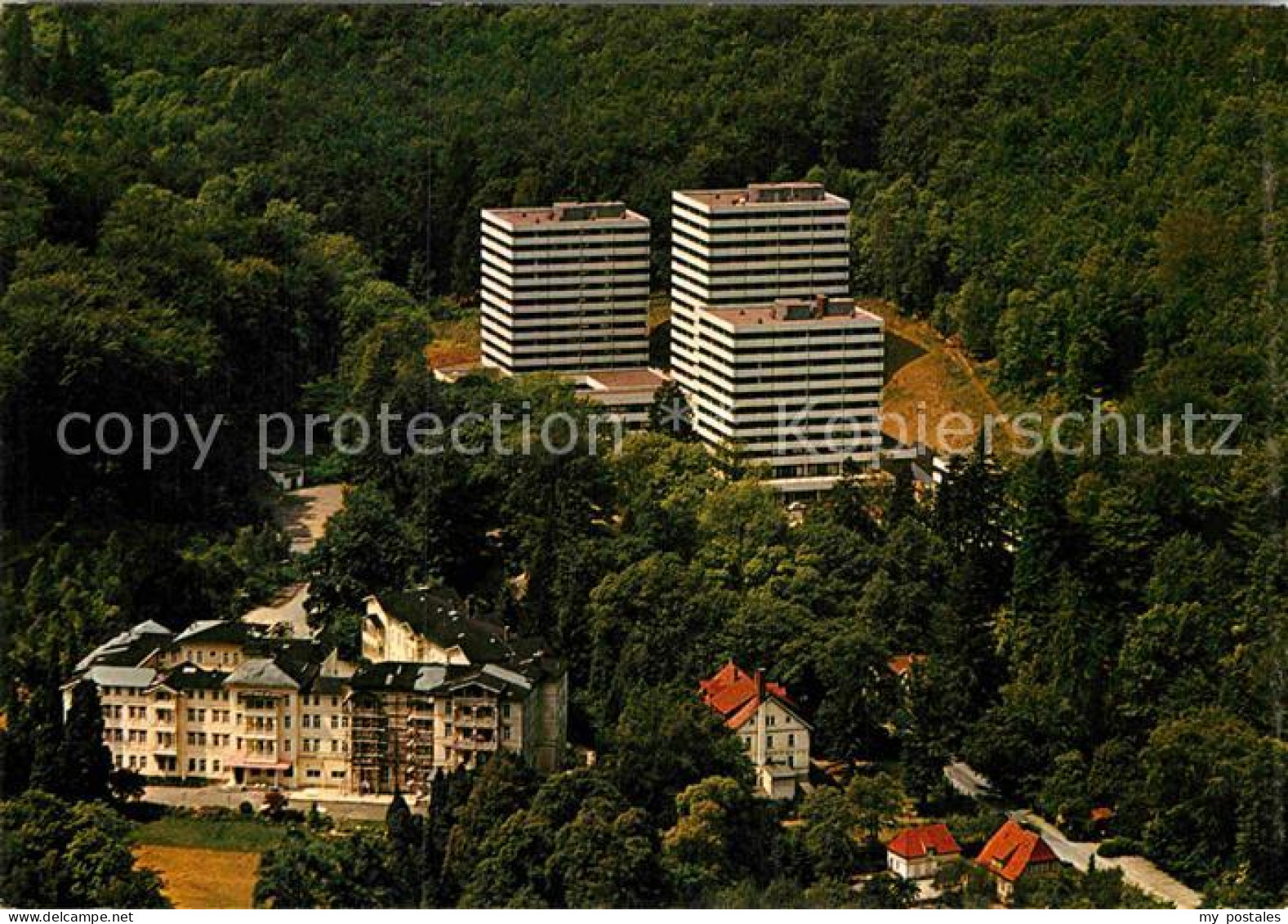72839557 Bad Harzburg Fliegeraufnahme Riefenbacher Klinik Appart Hotel Casino Ba - Bad Harzburg