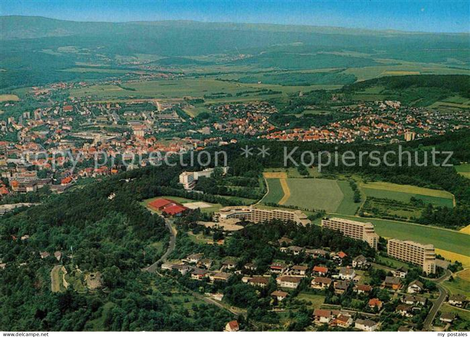 72839555 Bad Kissingen Fliegeraufnahme Hotel Sonnen Huegel Bad Kissingen - Bad Kissingen