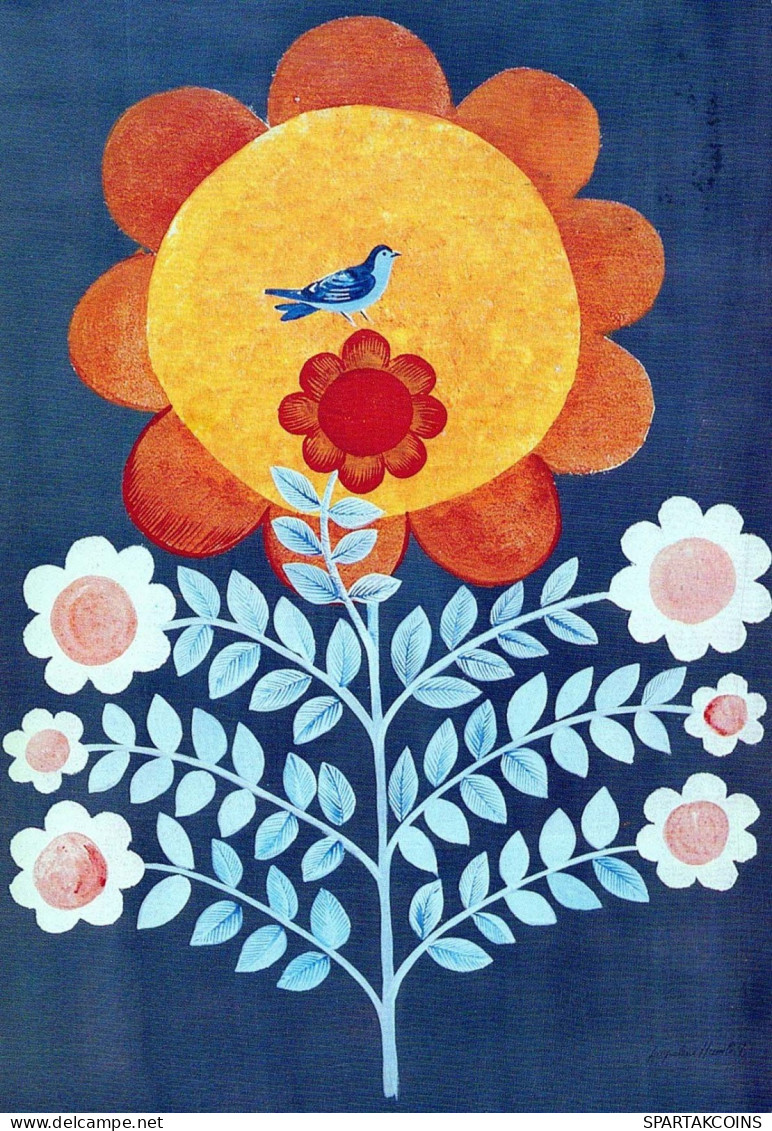FLOWERS Vintage Ansichtskarte Postkarte CPSM #PBZ987.DE - Fleurs