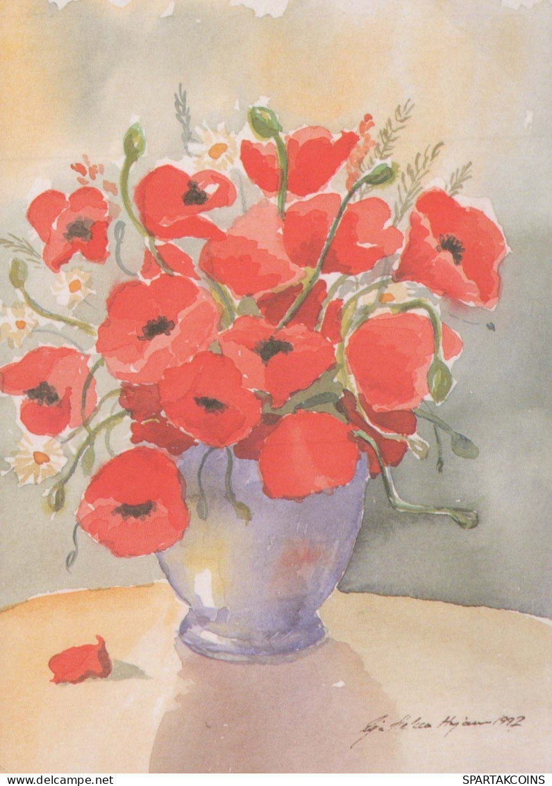 FLOWERS Vintage Ansichtskarte Postkarte CPSM #PBZ263.DE - Fleurs