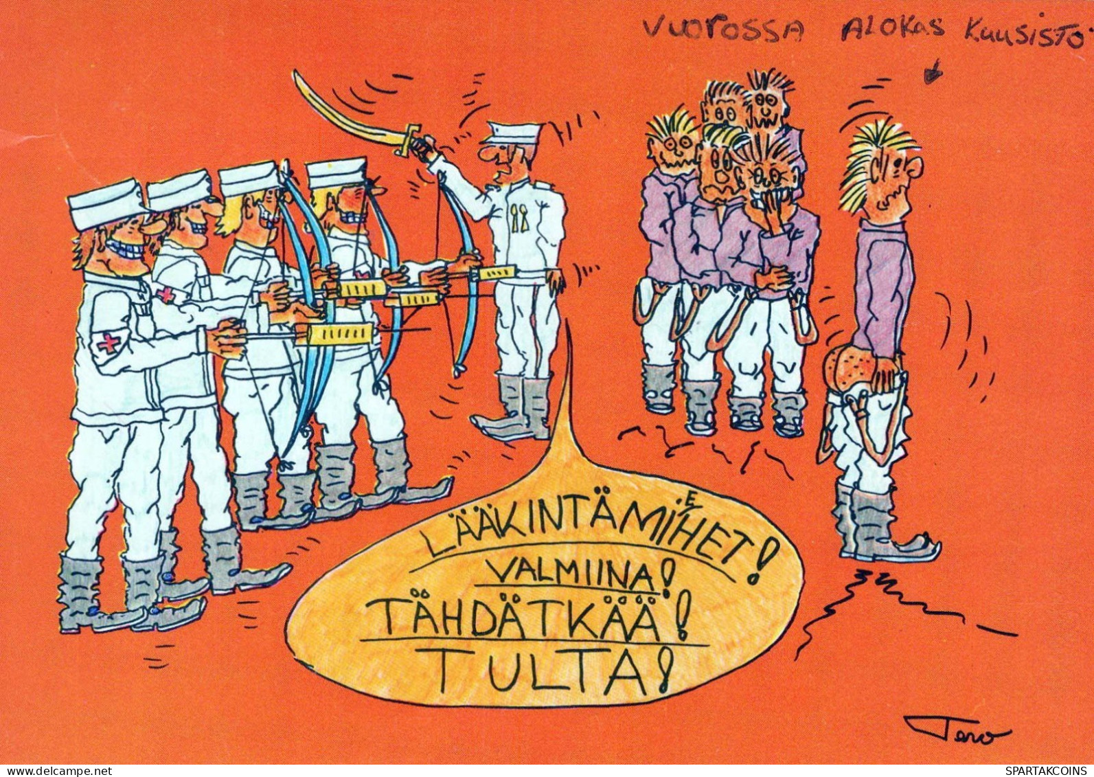 SOLDAT HUMOR Militaria Vintage Ansichtskarte Postkarte CPSM #PBV894.DE - Humor