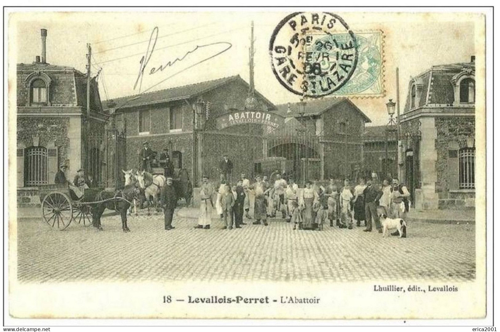 Levallois Perret. L'abattoir. - Levallois Perret