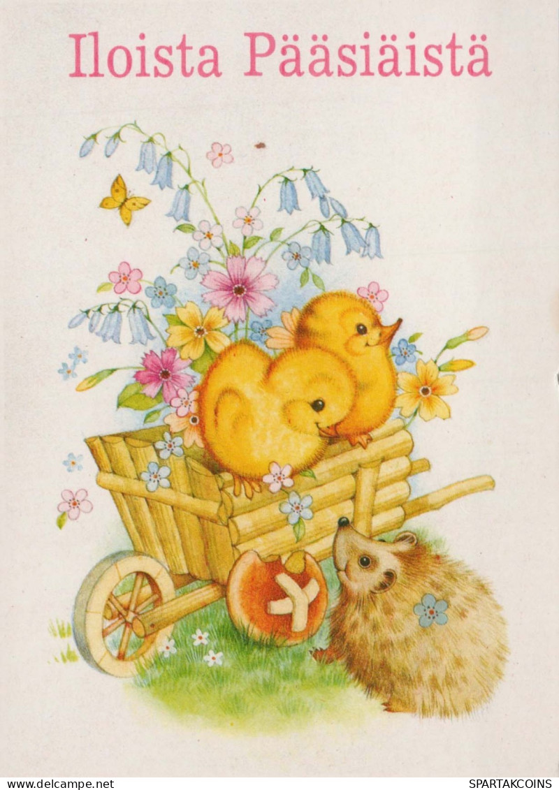 OSTERN HUHN Vintage Ansichtskarte Postkarte CPSM #PBO983.DE - Pasqua