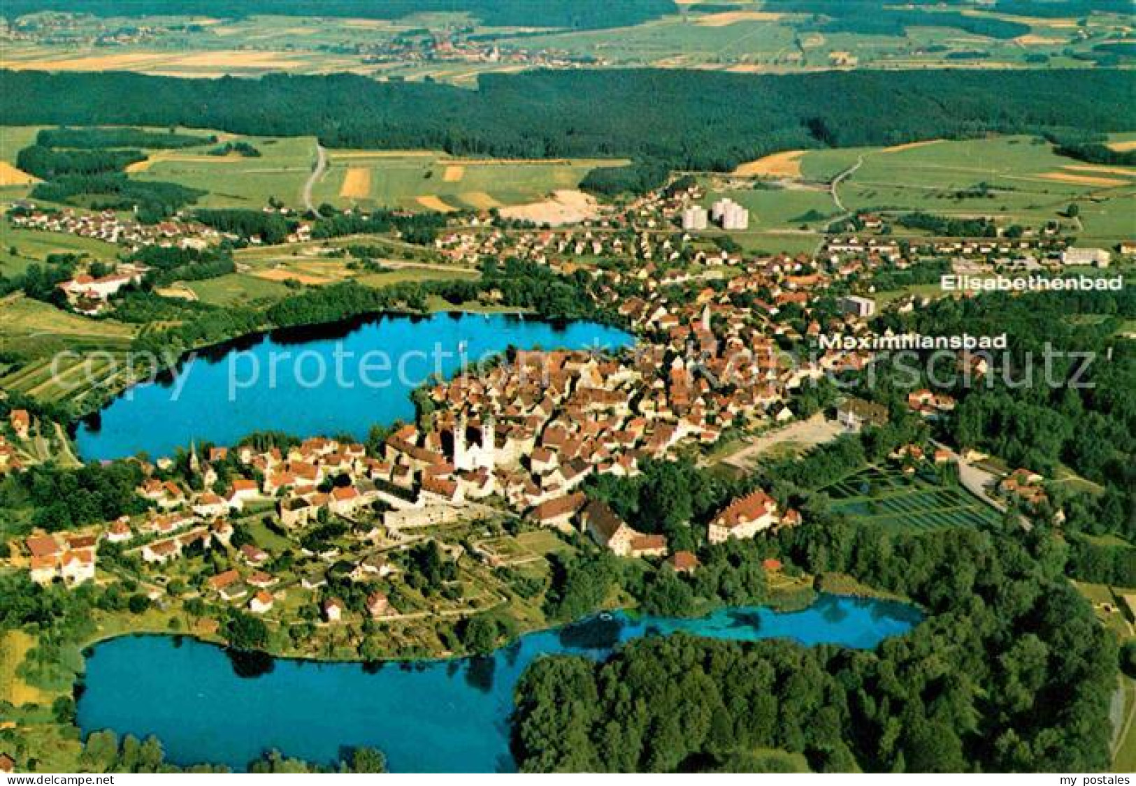 72839513 Bad Waldsee Fliegeraufnahme Bad Waldsee - Bad Waldsee