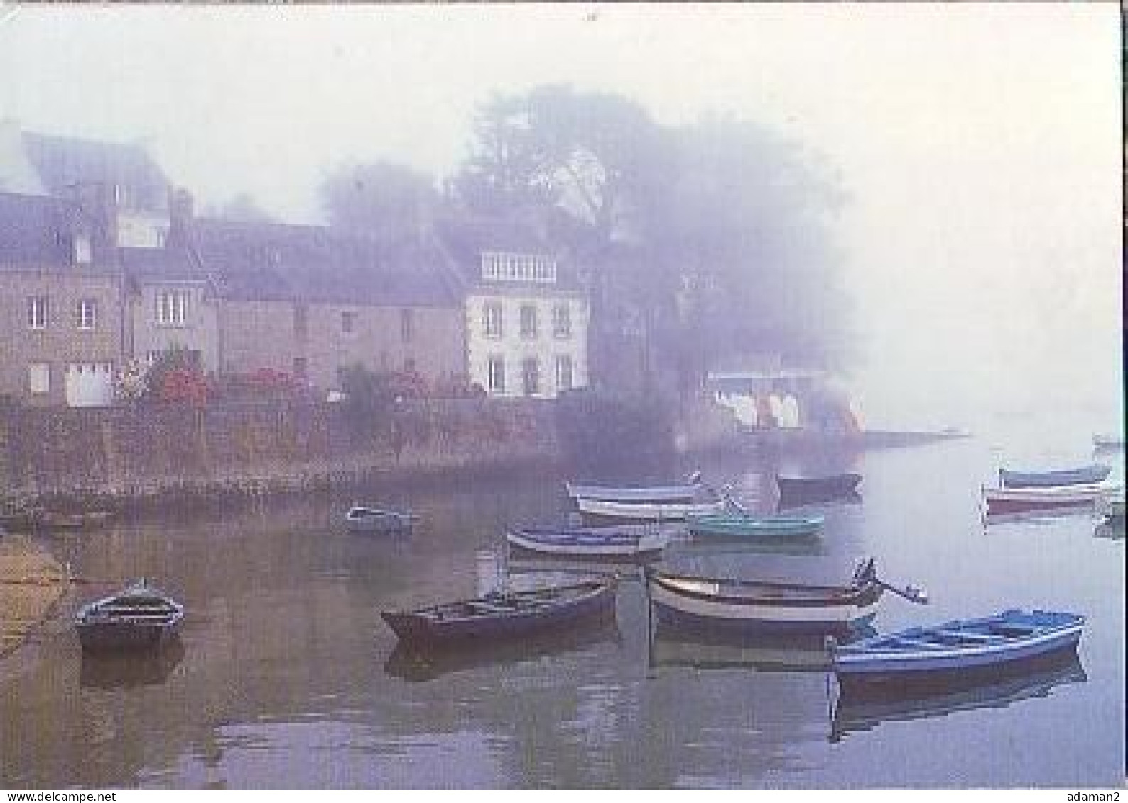 Bénodet   G124         Brume Matinale à Sainte Marine. - Bénodet