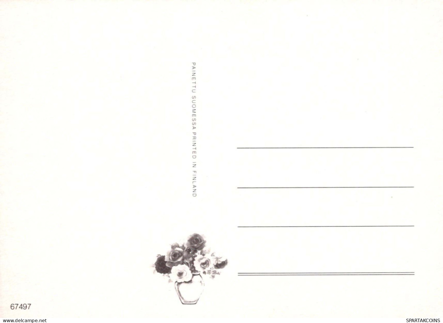 FLOWERS Vintage Ansichtskarte Postkarte CPSM #PAS096.DE - Fleurs