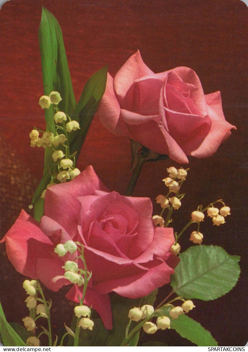 FLOWERS Vintage Ansichtskarte Postkarte CPSM #PAS156.DE - Flowers
