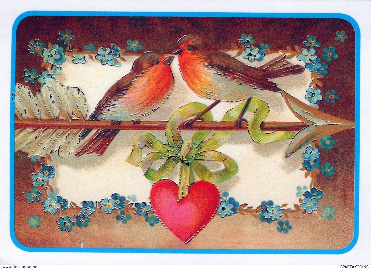 VOGEL Tier Vintage Ansichtskarte Postkarte CPSM #PAN175.DE - Oiseaux