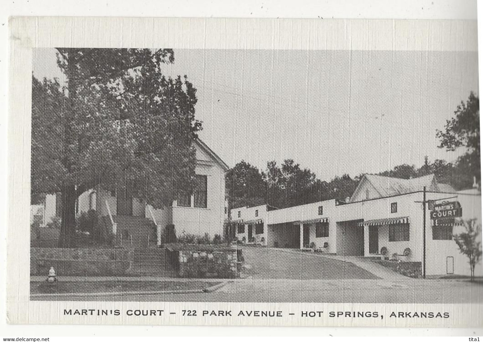 133 - Martin's  Court - 722 Park Avenue- Hot Springs - Hot Springs