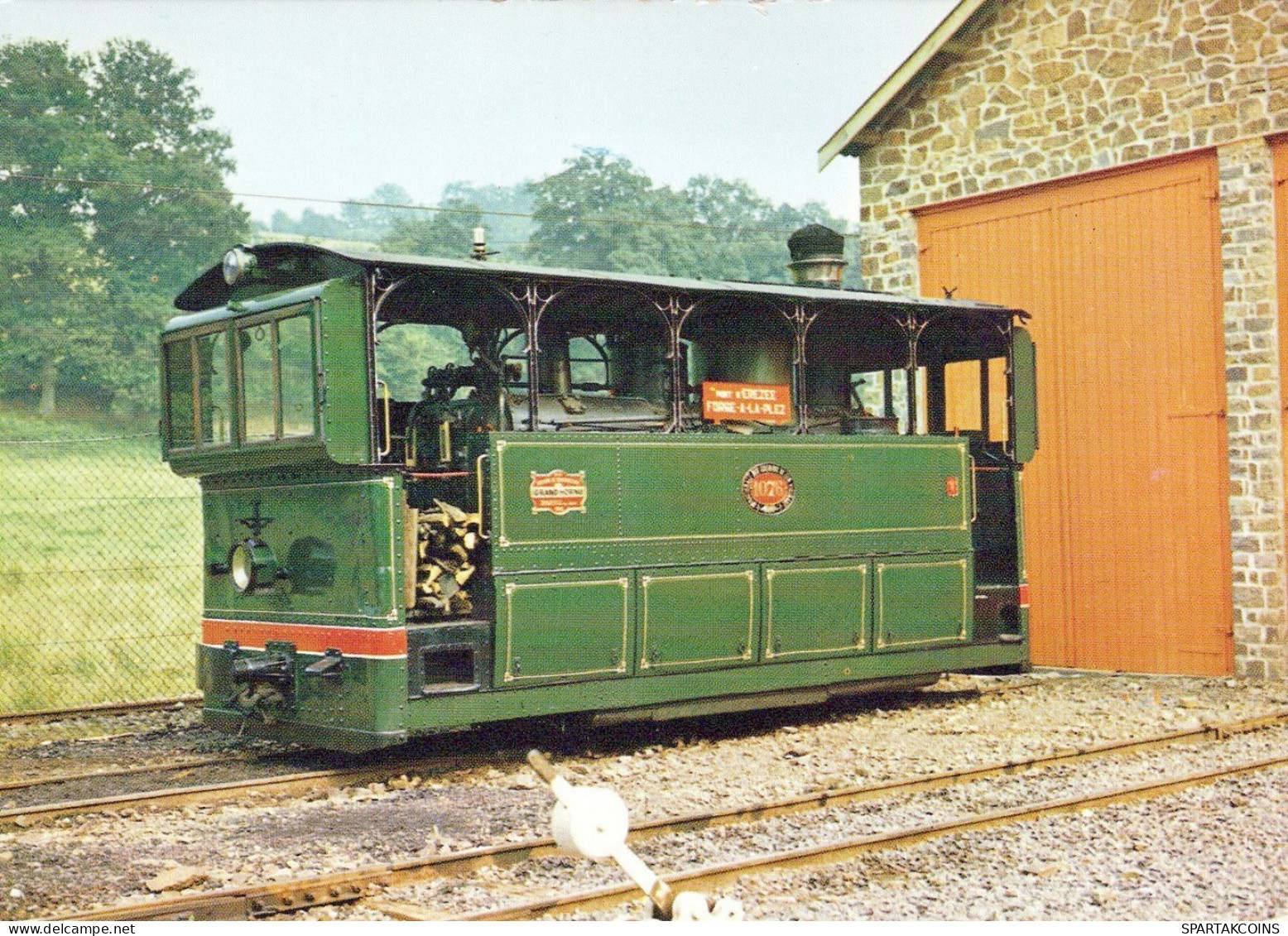 ZUG Schienenverkehr Eisenbahnen Vintage Ansichtskarte Postkarte CPSM #PAA749.DE - Trains