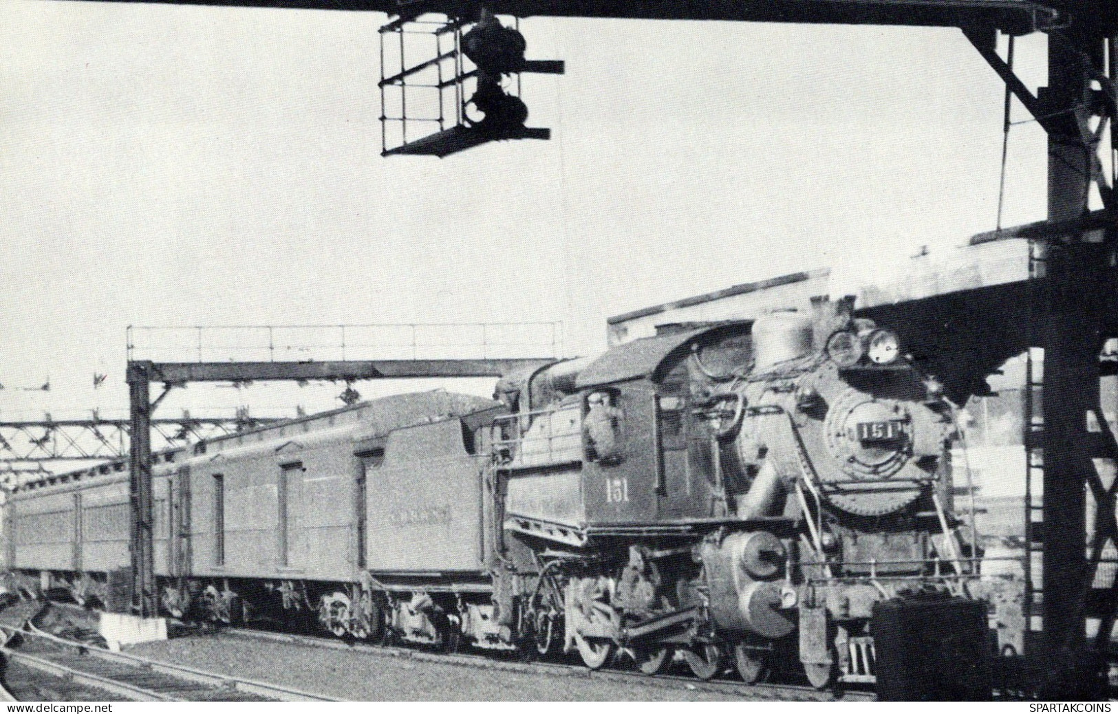 ZUG Schienenverkehr Eisenbahnen Vintage Ansichtskarte Postkarte CPSMF #PAA476.DE - Eisenbahnen