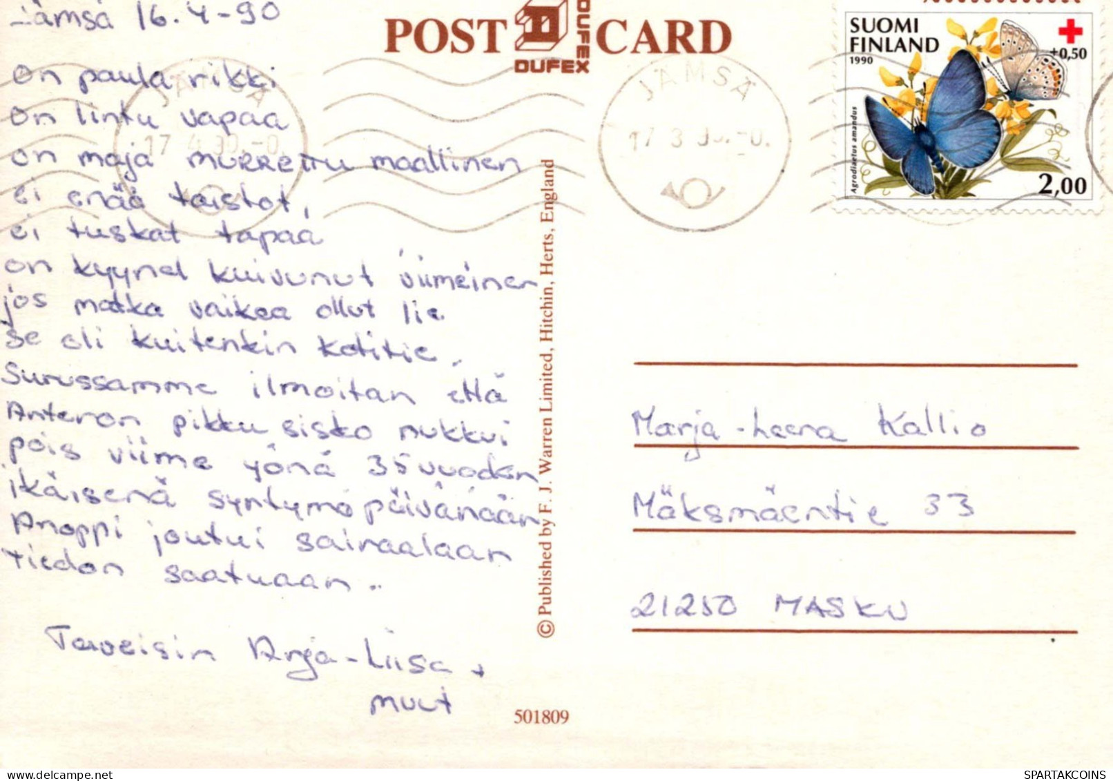 PINTURA LENTICULAR 3D Vintage Tarjeta Postal CPSM #PAZ102.ES - Schilderijen