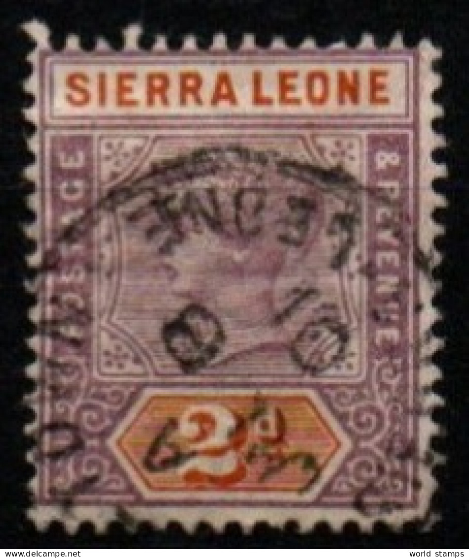 SIERRA LEONE 1897-8 O - Sierra Leone (...-1960)