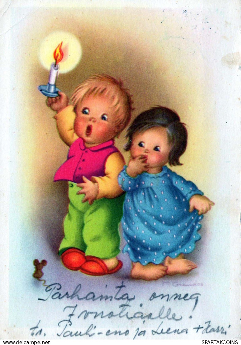 NIÑOS NIÑOS Escena S Paisajes Vintage Tarjeta Postal CPSMPF #PKG785.ES - Szenen & Landschaften