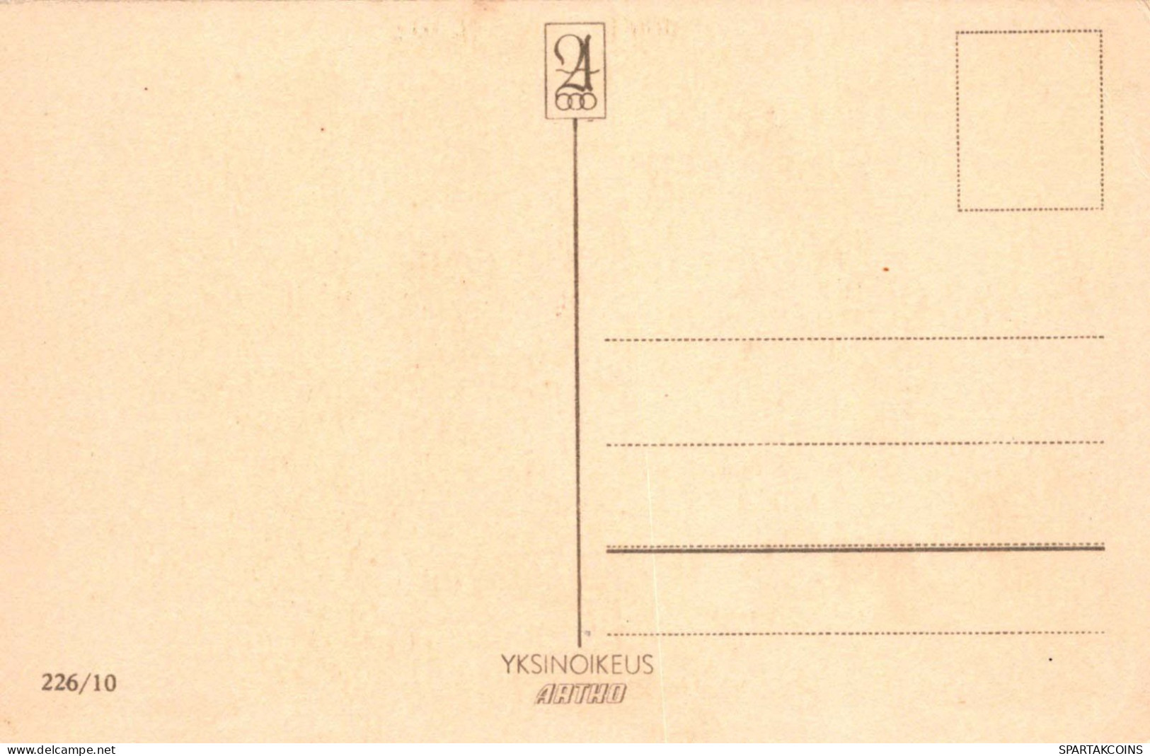PASCUA CONEJO HUEVO Vintage Tarjeta Postal CPA #PKE239.ES - Ostern