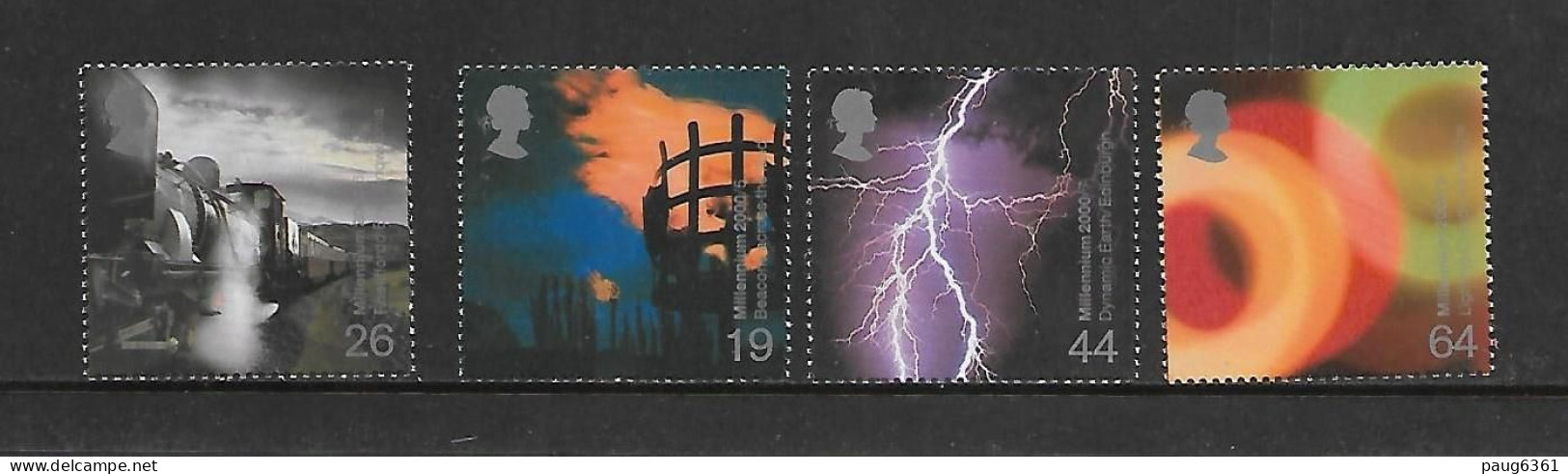 GRANDE-BRETAGNE 2000 PASSAGE A L'AN 2000  YVERT N°2150/2153 NEUF MNH** - Unused Stamps