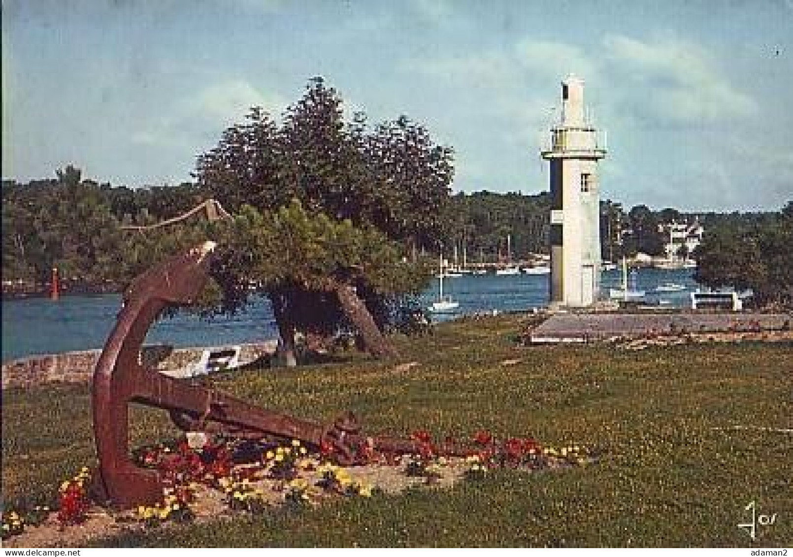 Bénodet   G125          Le Phare à L'embouchure De L'Odet ( Défaut ) - Bénodet