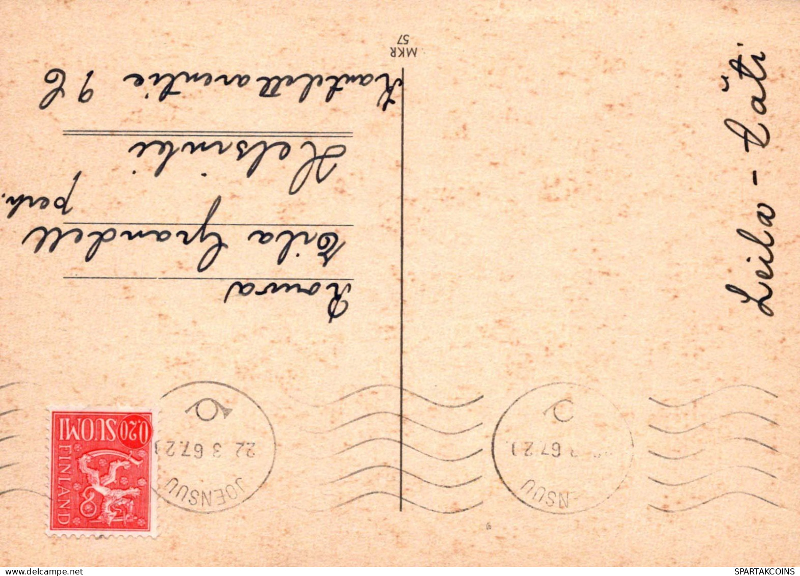 PASCUA POLLO HUEVO Vintage Tarjeta Postal CPSM #PBO855.ES - Ostern