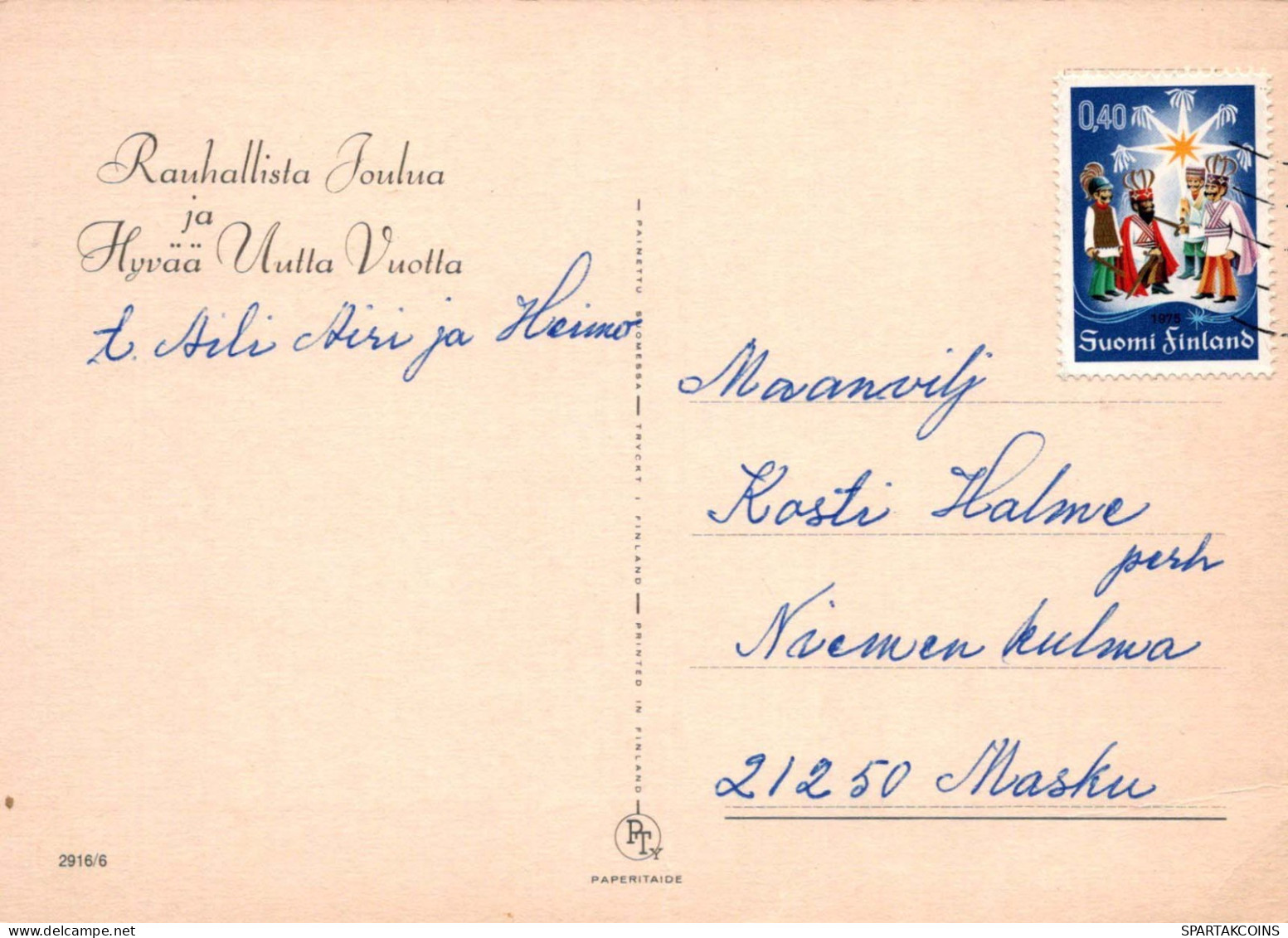 SANTOS Navidad Cristianismo Vintage Tarjeta Postal CPSM #PBB833.ES - Heiligen