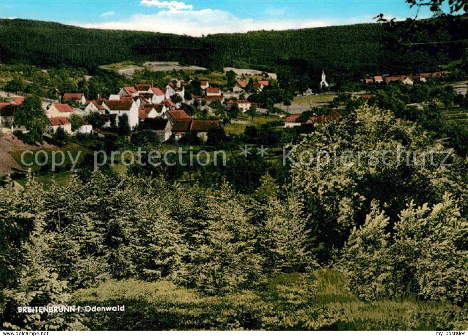 72839327 Breitenbrunn Odenwald Panorama Breitenbrunn Odenwald - Other & Unclassified