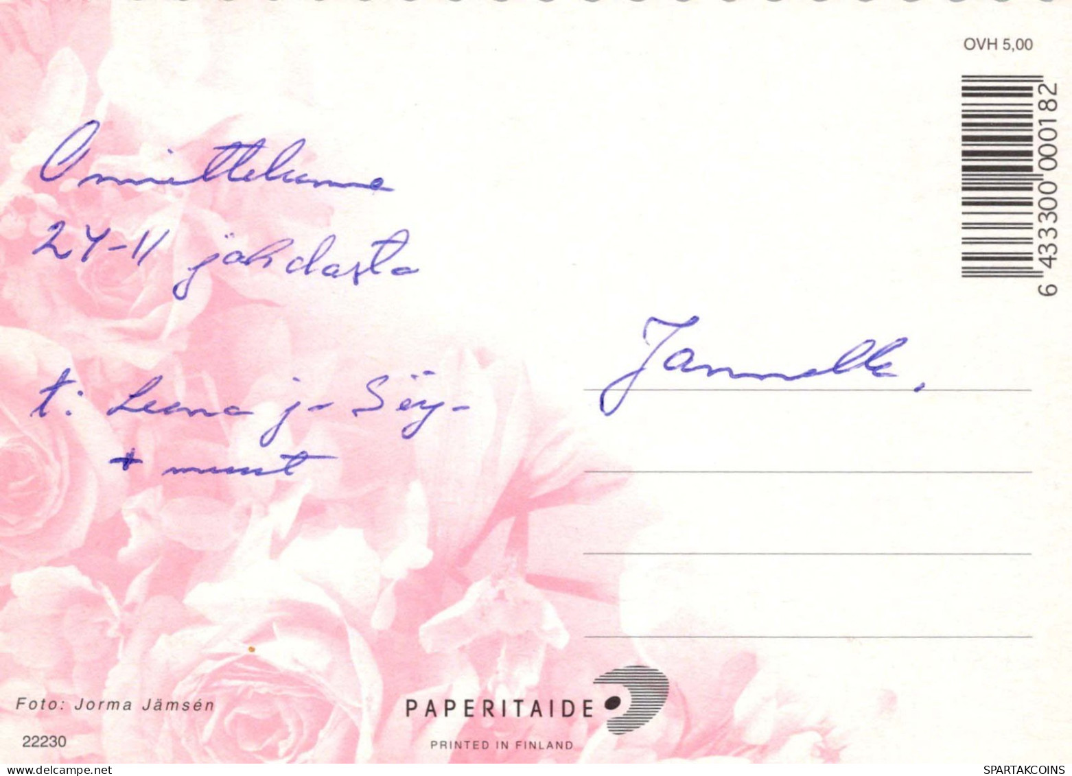 FLORES Vintage Tarjeta Postal CPSM #PAS577.ES - Bloemen