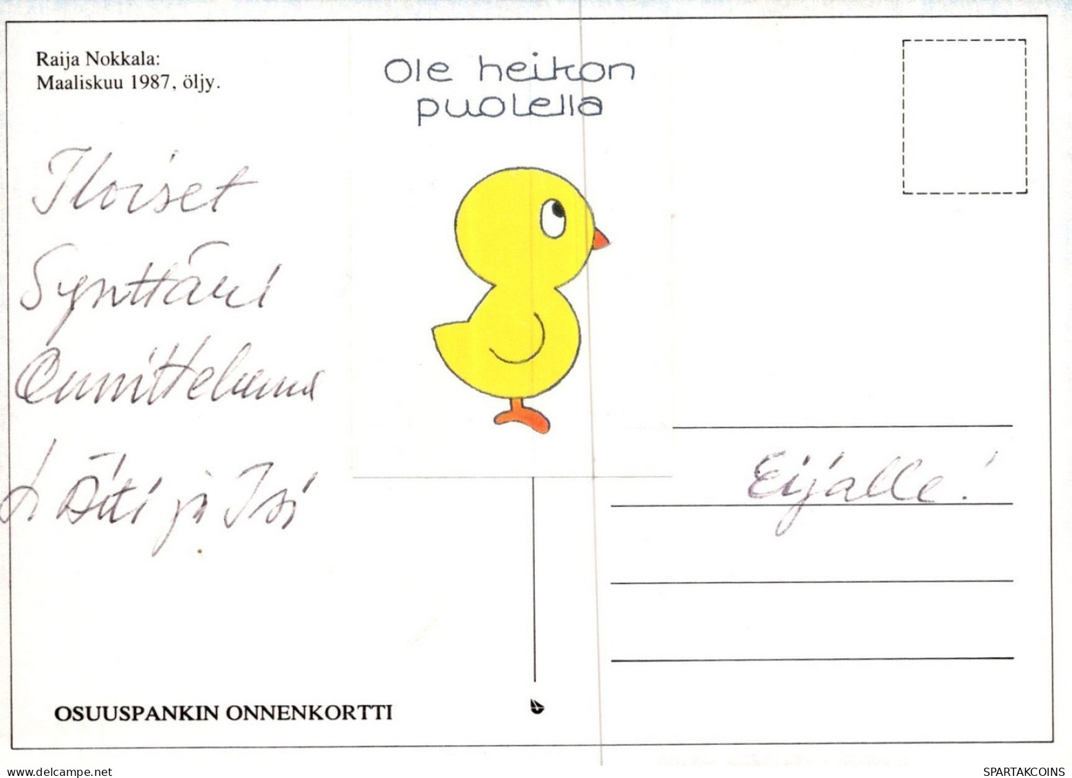 GATO GATITO Animales Vintage Tarjeta Postal CPSM #PAM360.ES - Chats