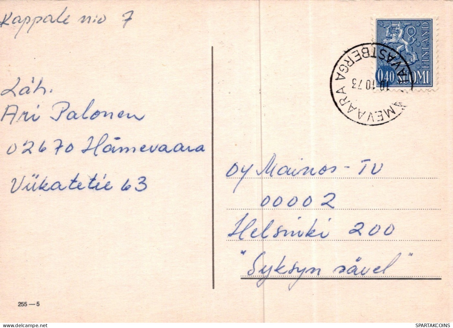 GATO GATITO Animales Vintage Tarjeta Postal CPSM #PAM112.ES - Chats