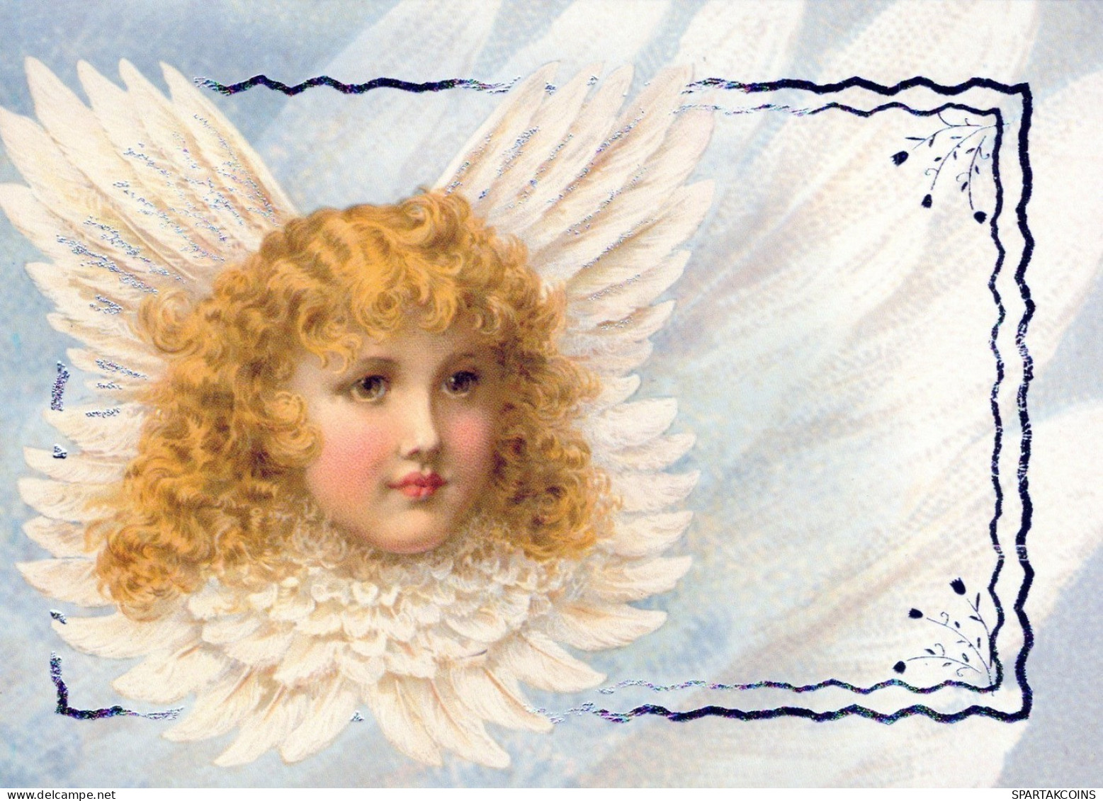 ÁNGEL NAVIDAD Vintage Tarjeta Postal CPSM #PAJ073.ES - Angels