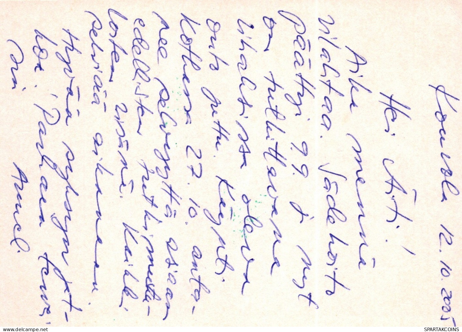 ÁNGEL NAVIDAD Vintage Tarjeta Postal CPSM #PAH513.ES - Anges